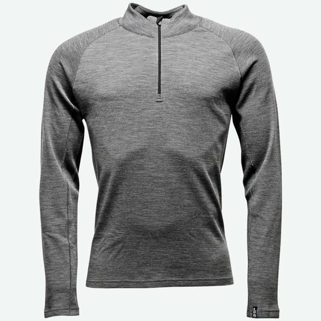 Drangsnes pullover mit halbem Reißverschluss