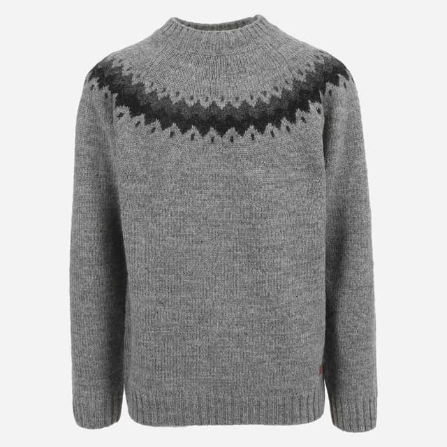 Vík-Wollpullover mit isländischem Design 