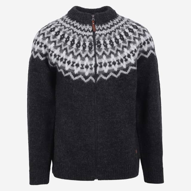 Snorralaug cardigan zippé en laine