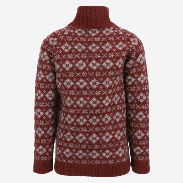 Gestur Turtleneck Wool Nordic Sweater